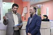 بازدید نوروزی هیئت رئیسه دانشگاه از بیمارستان آرش  قسمت دوم
